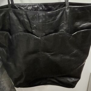 Latico leather scallop tote